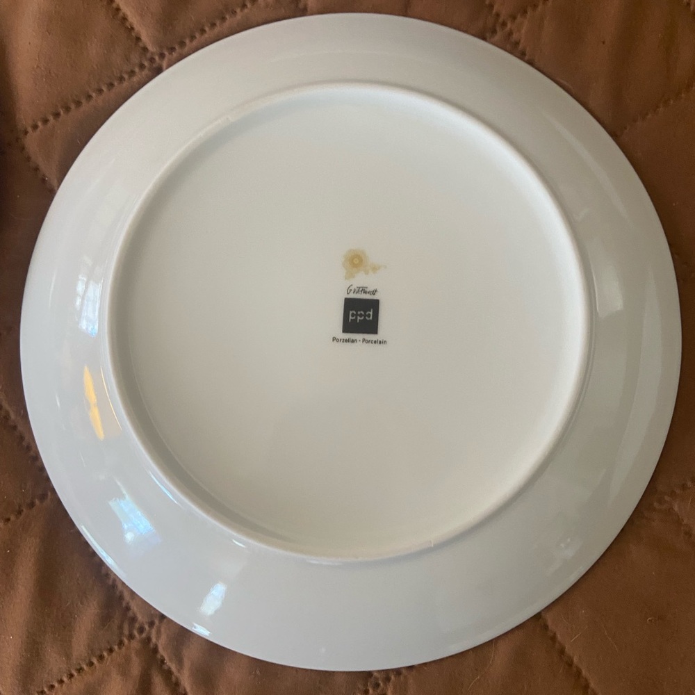Decorative Multicolor Dinnerware Plate - Picture 9 of 15